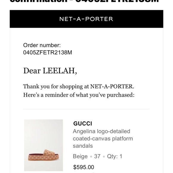 Original Gucci
Angelina logo-detailed coated-canvas platform sandals
Beige - Picture 10 of 10